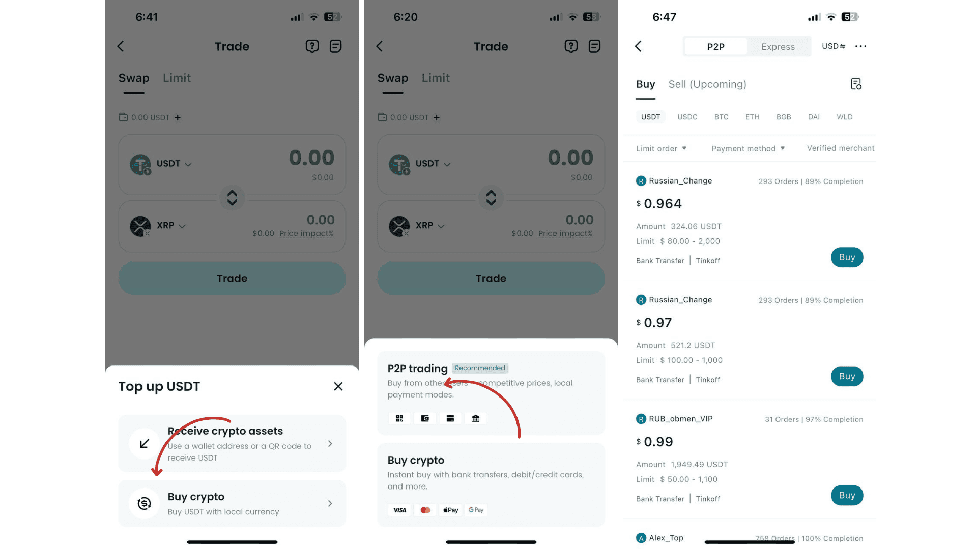 How to Buy Ripple (XRP) on Bitget Wallet? image 8