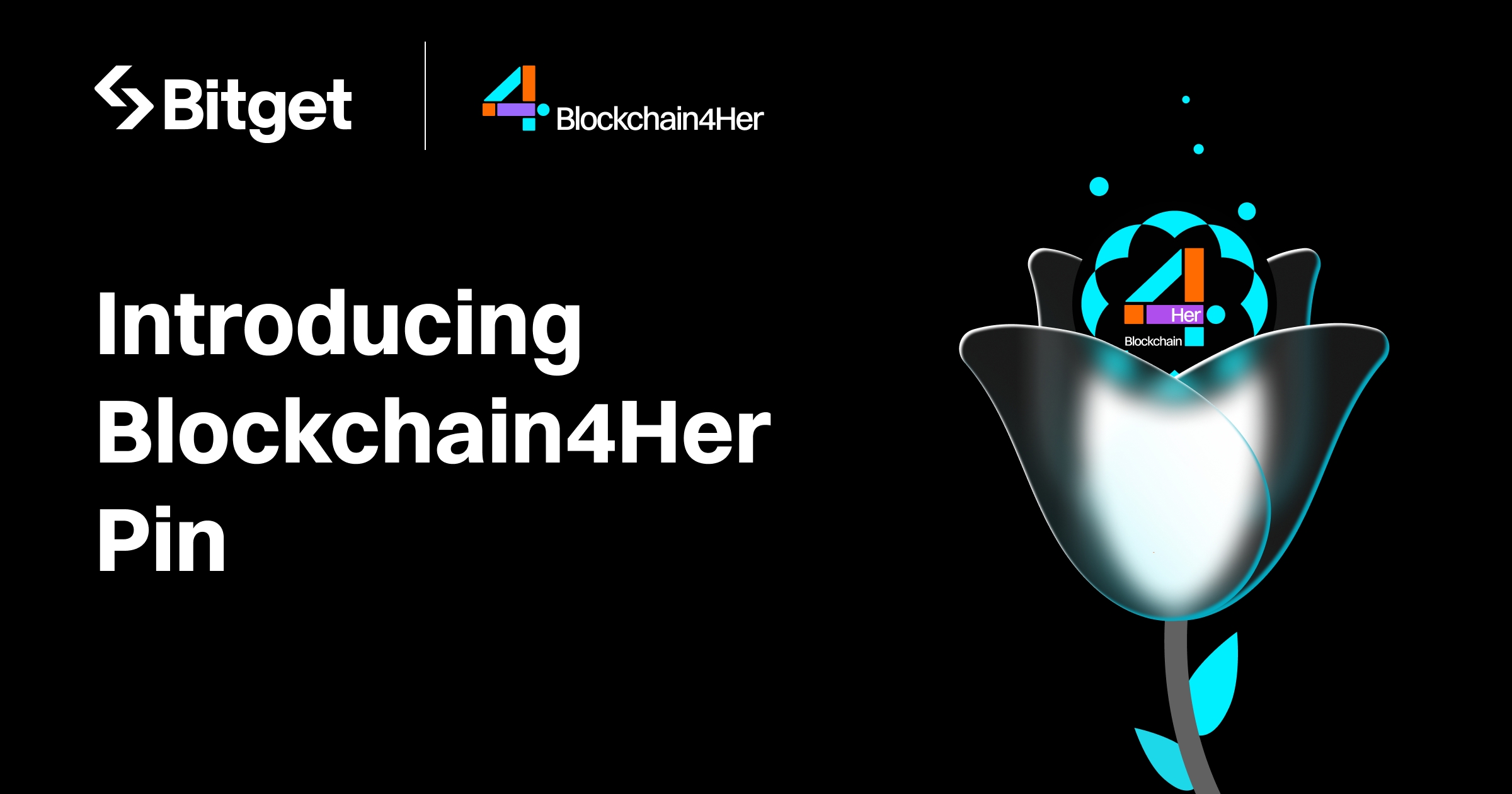 Bitget Celebrates International Women's Day 2025 with Blockchain4Her Exclusive Pins