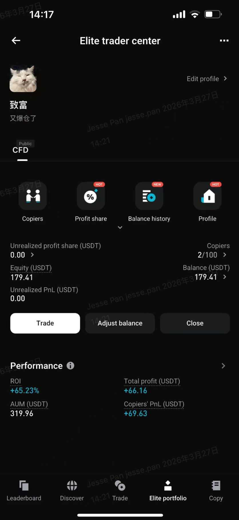 Copy Trading Bitget CFD est désormais disponible image 6