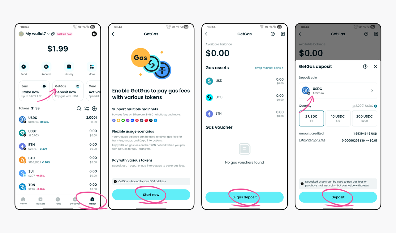 GetGas: Simplifying Gas Fees For Web3 Transactions image 1