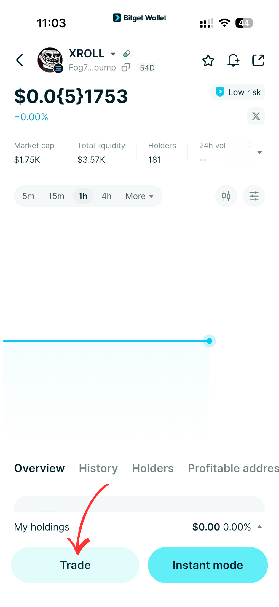 What is XROLL (XROLL): A Beginner’s Guide to Trading an Unverified Solana Memecoin image 6