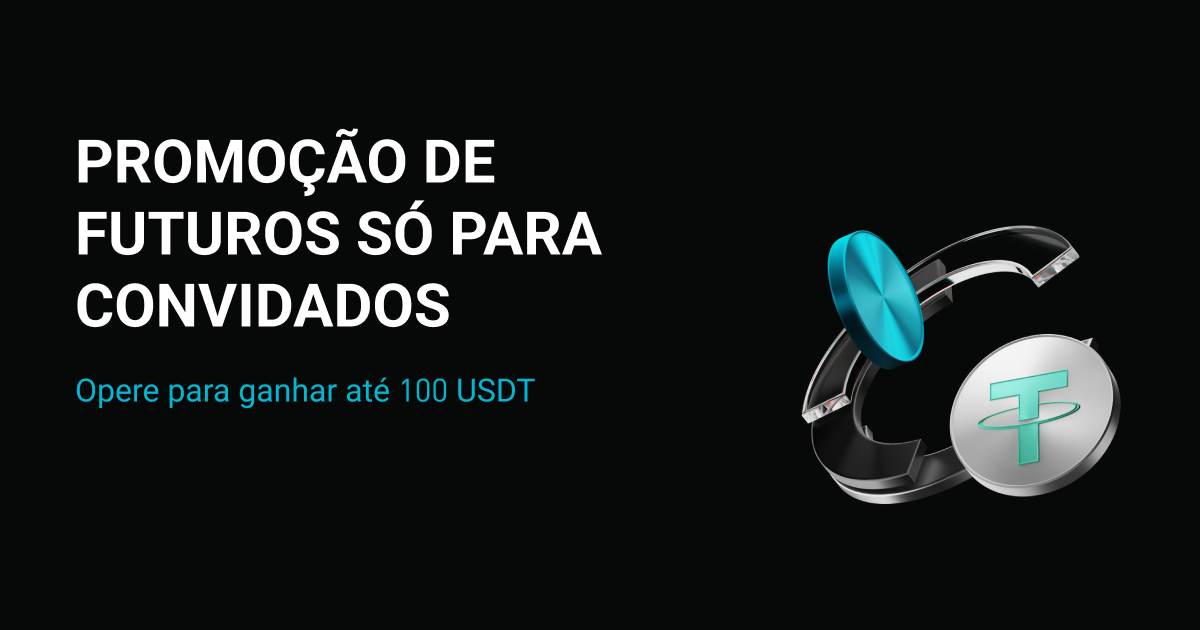 Só para convidados: ganhe até 100 USDT no desafio de trading de futuros!