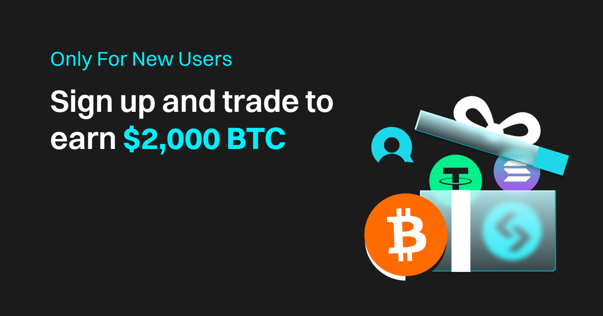 Sign up to get a $100 package and trade to win $2,000 worth of BTC!