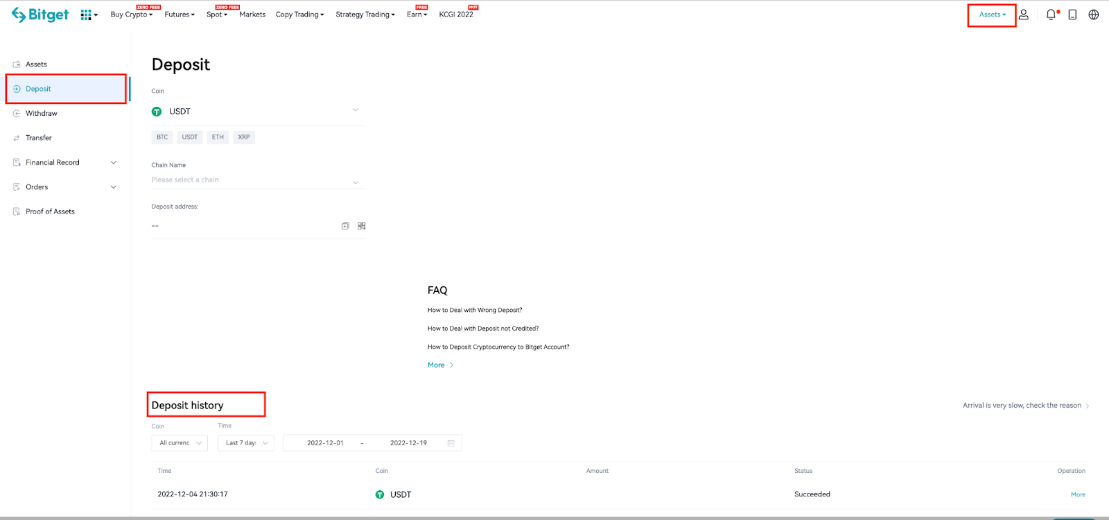 Bitget x BLUR: Exclusive Deposit Campaigns & Tutorial image 5