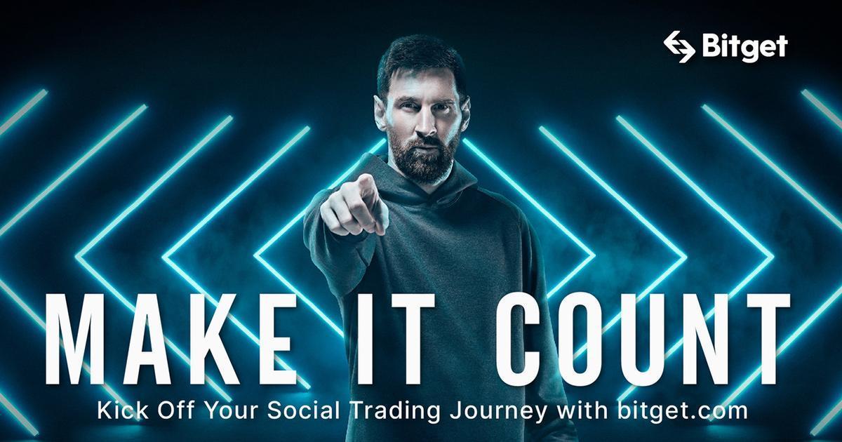 Bitget launches major campaign with Messi to reignite confidence in the crypto market