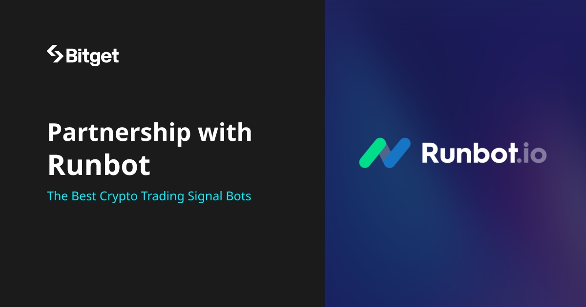 Bitget Partners with Runbot: The Best Crypto Trading Signal Bots