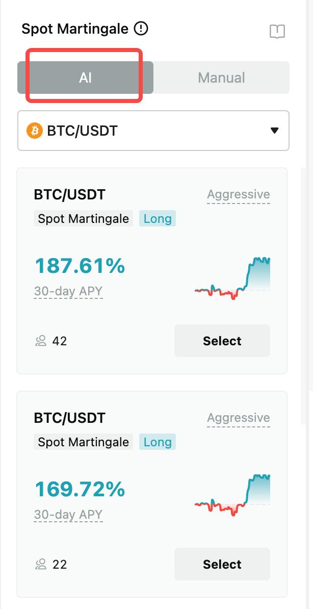 Bitget Spot Martingale Tutorial image 2