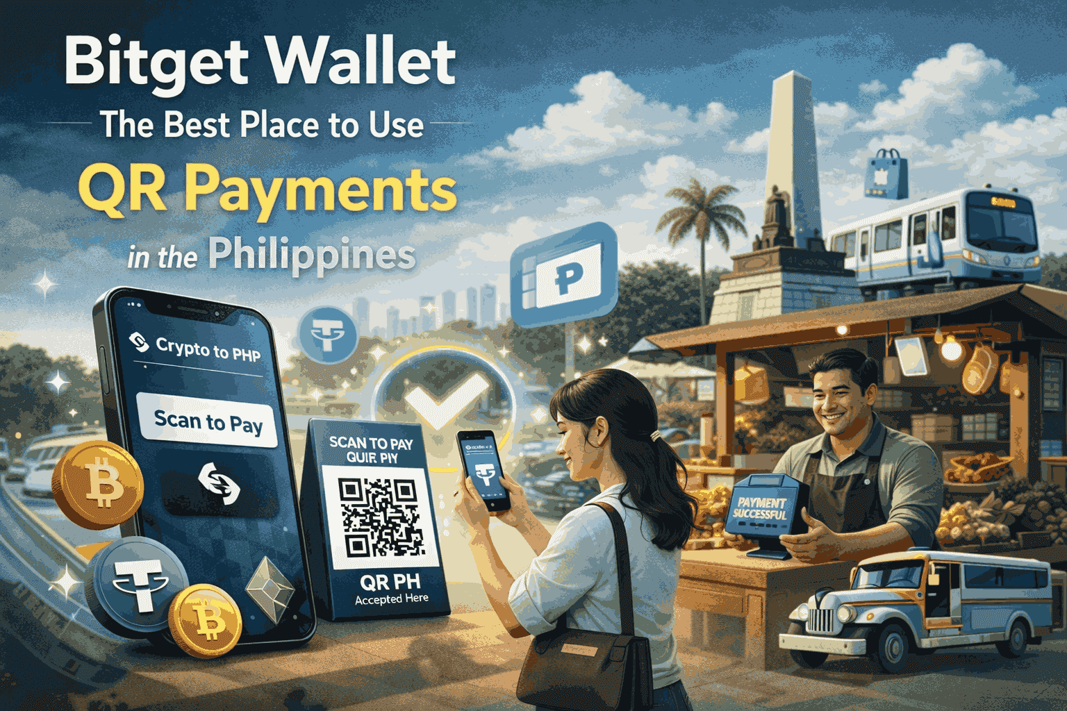 How to Use QR Payments in the Philippines with Bitget Wallet? image 2