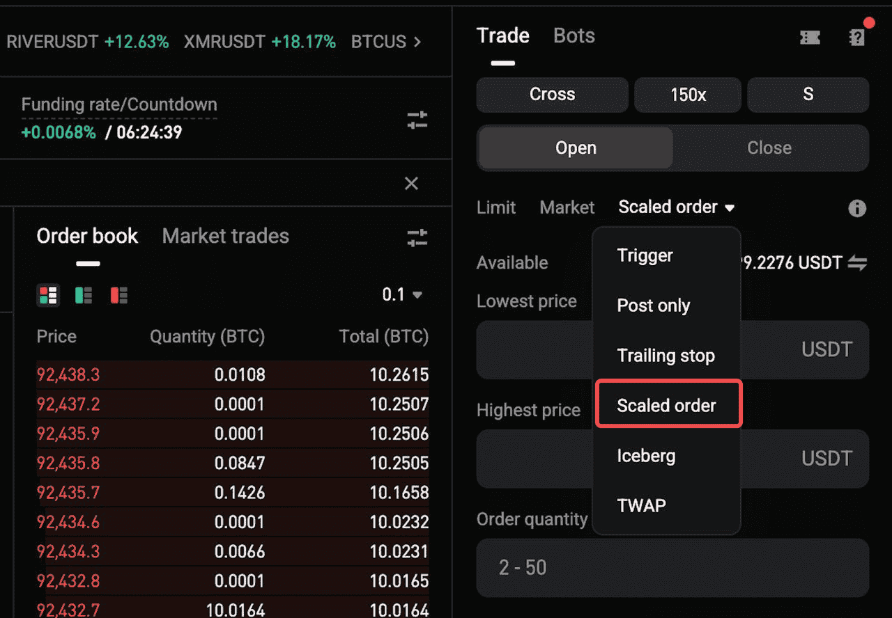 A Complete Guide to Scaled Orders in Bitget Futures Trading