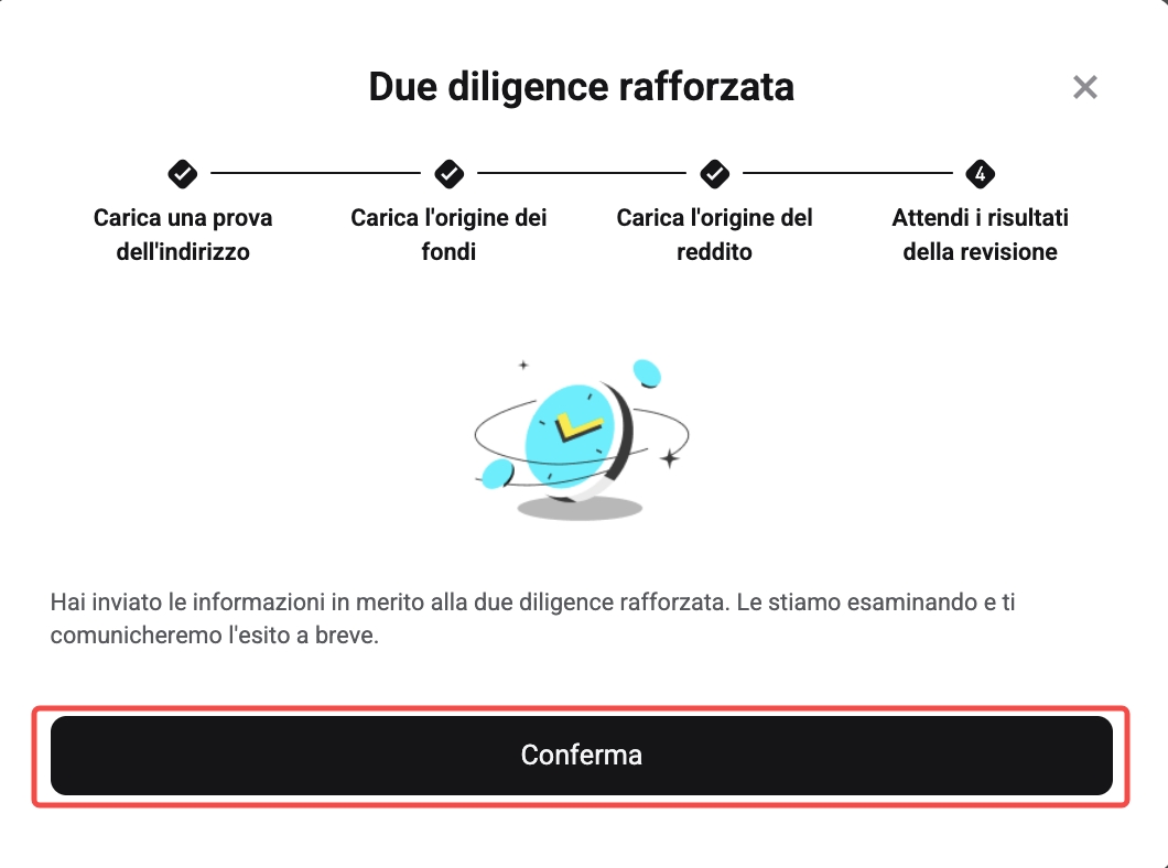 Come completare la procedura di due diligence rafforzata (EDD) per il mio account Bitget? - Guida per il sito web