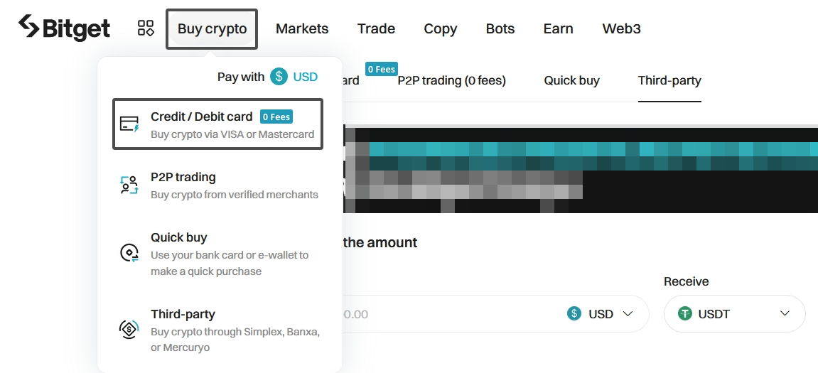 Come acquistare crypto con carta di credito/debito in Italia image 0