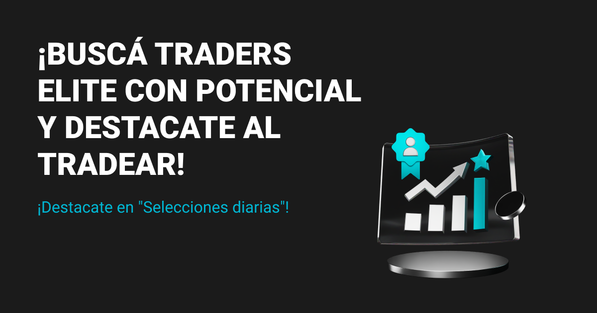 ¡Buscá traders elite con potencial y destacate al tradear! image 0
