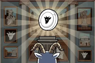 Página de Airdrop do GOATS está NO AR!