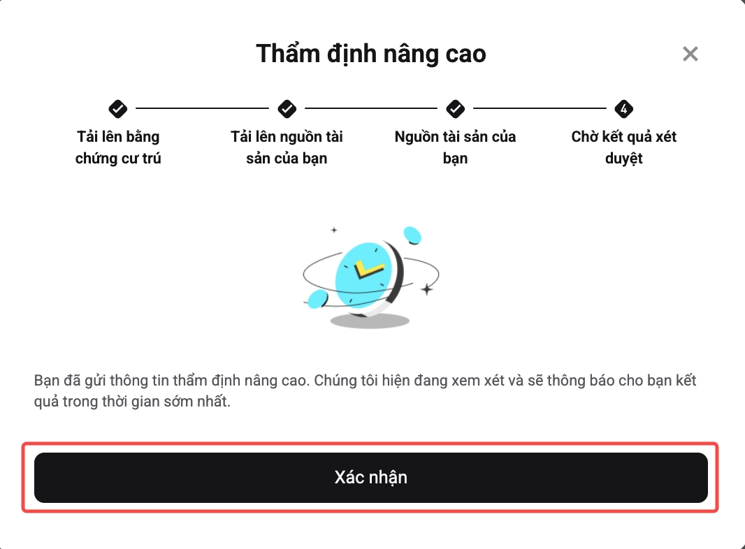 Cách hoàn tất quy trình Thẩm định nâng cao (EDD) cho tài khoản Bitget - Hướng dẫn website