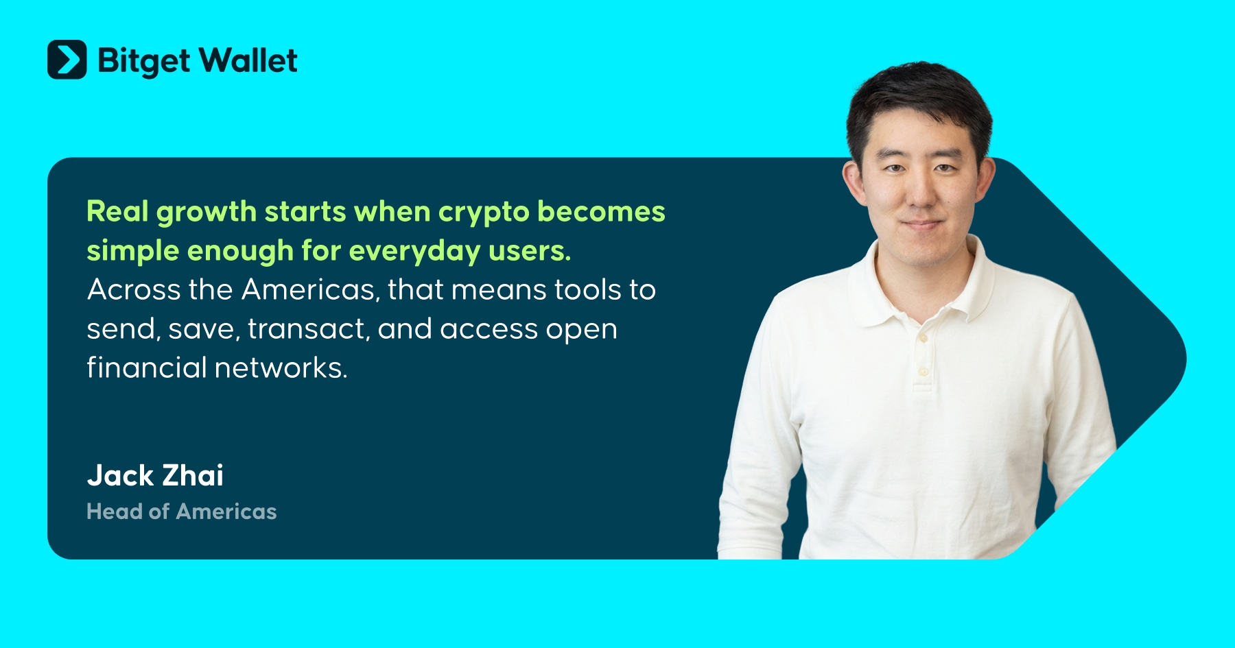 Welcoming Jack Zhai: Why the Americas are Bitget Wallet's next frontier image 1