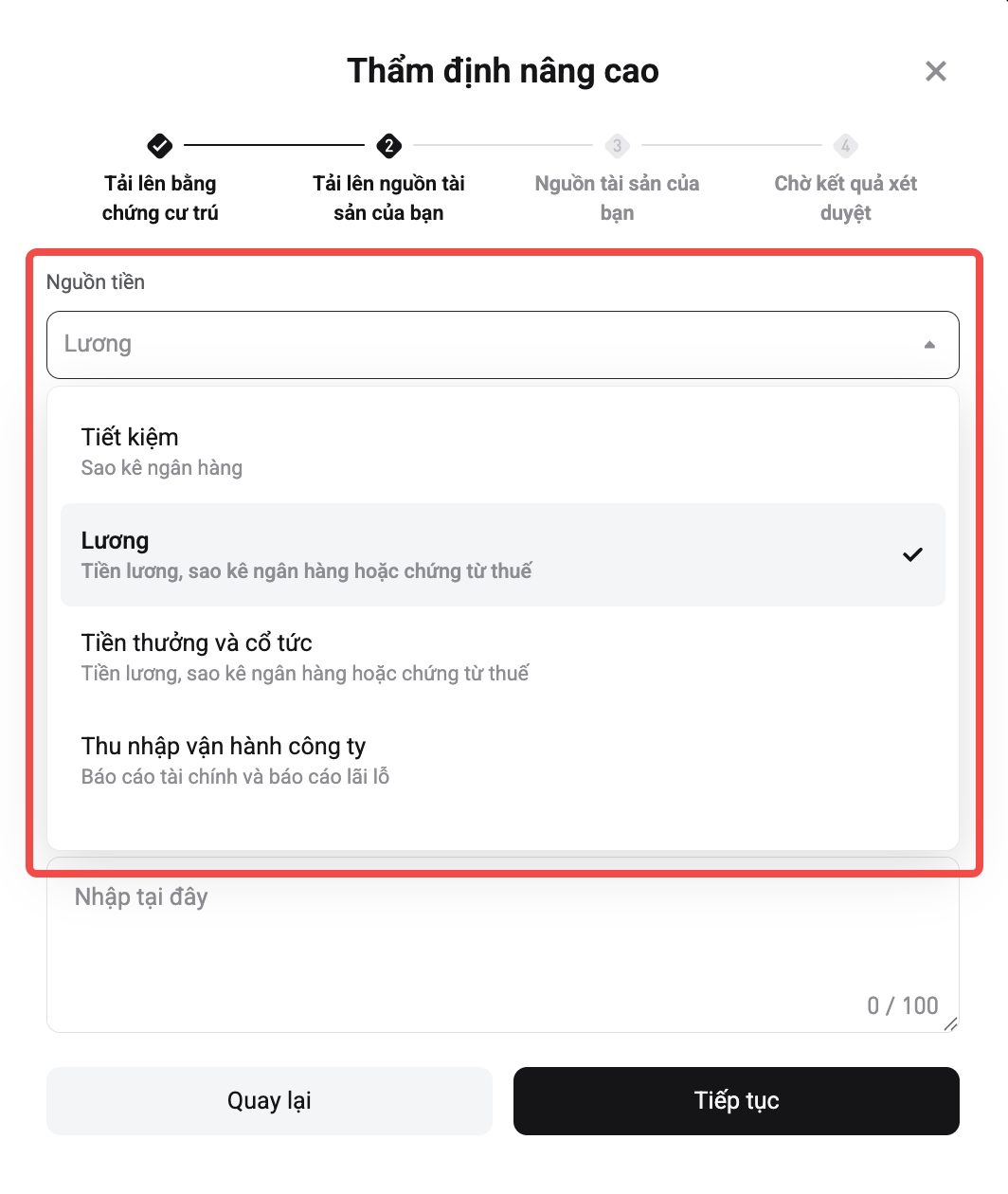 Cách hoàn tất quy trình Thẩm định nâng cao (EDD) cho tài khoản Bitget - Hướng dẫn website