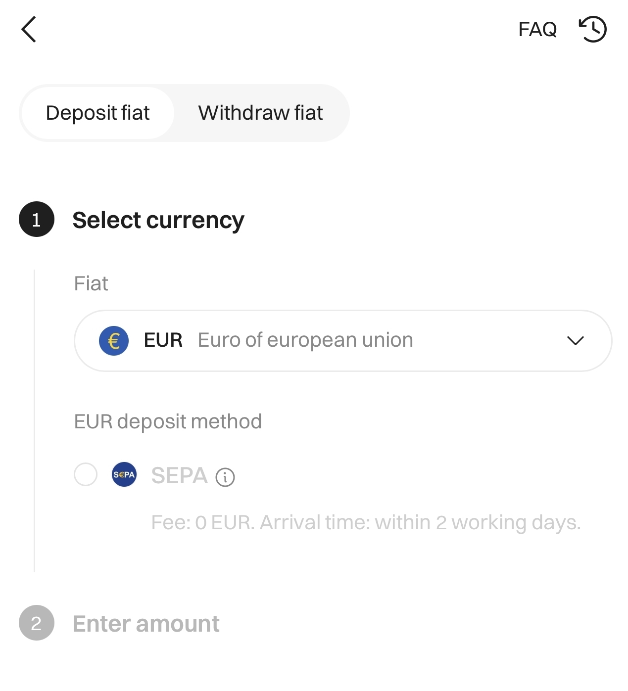 Making Bank Deposits and Withdrawals on Bitget App image 1