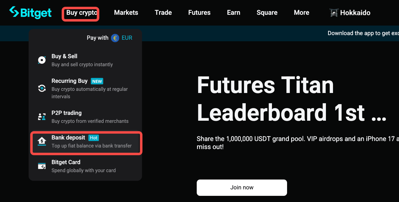 How to Deposit and Withdraw USD via SWIFT on Bitget? image 2