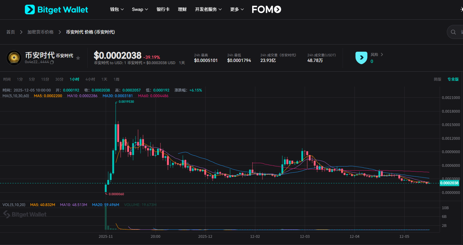 什么是币安时代(币安时代):庆祝币安二十周年的 BNB Chain 中文 Meme 代币 image 2