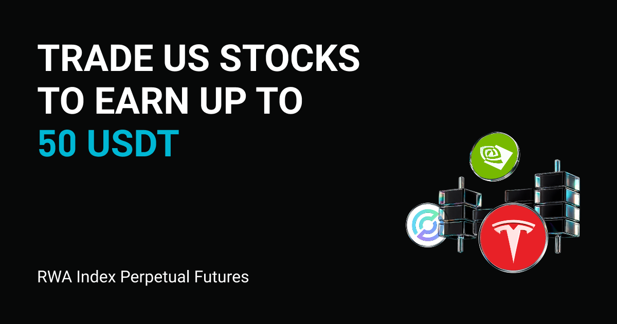 Trade US Stocks - Hit trading milestones, stack credits & redeem rewards up to 50 USDT! image 0