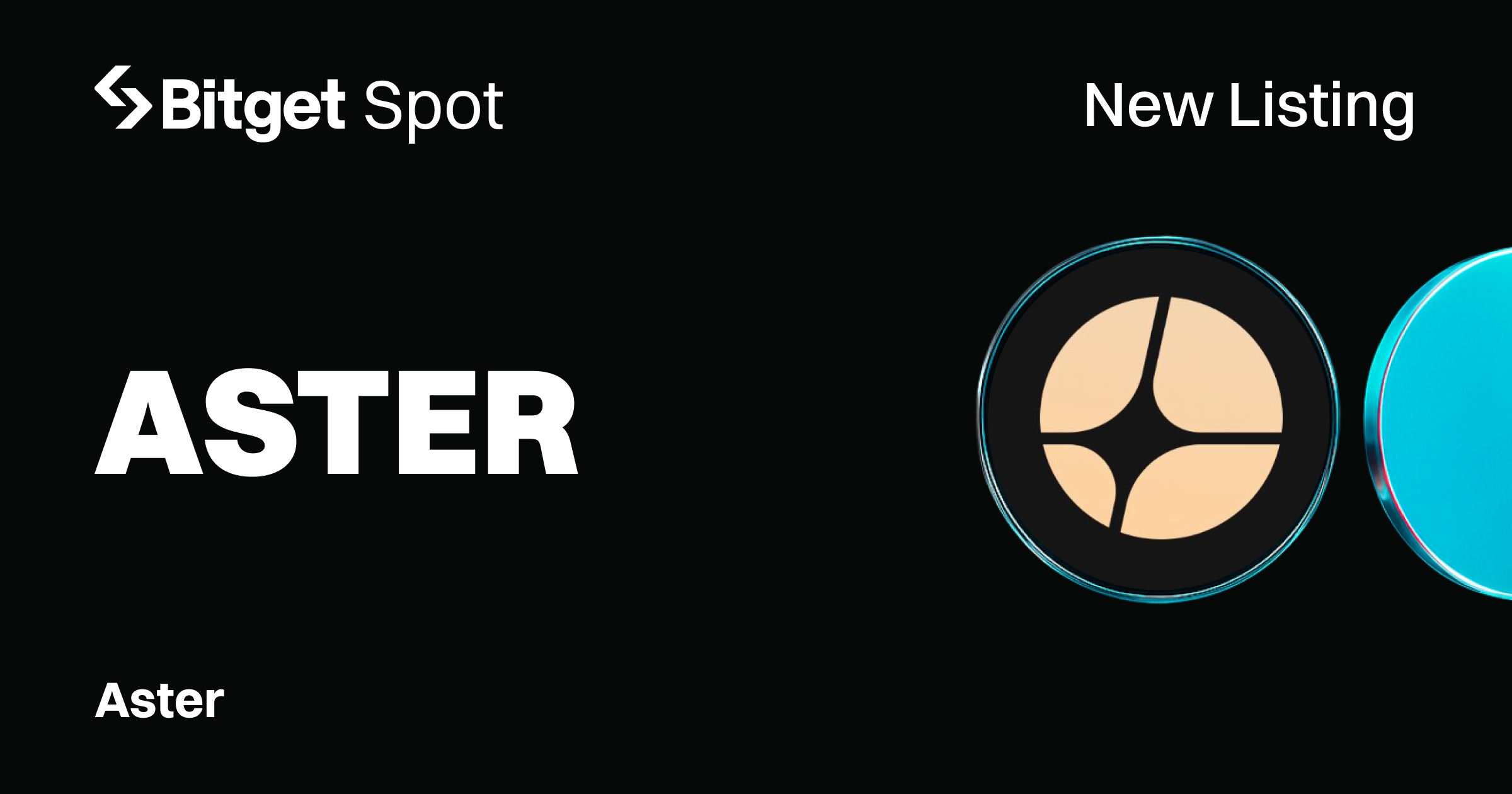 Bitget Lists Aster (ASTER) for Spot Trading