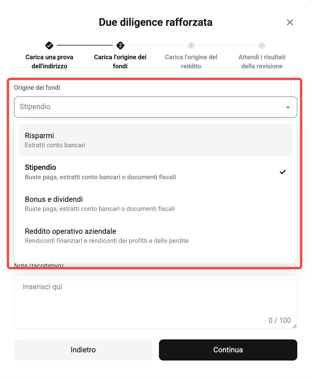 Come completare la procedura di due diligence rafforzata (EDD) per il mio account Bitget? - Guida per il sito web