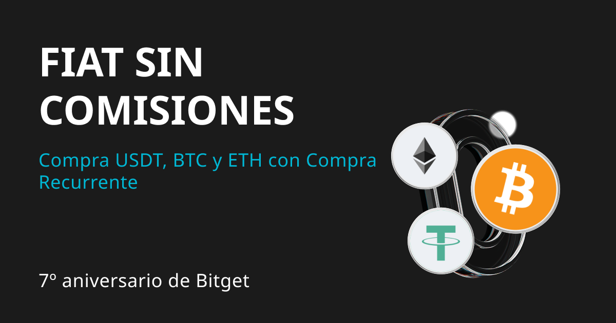 Fiat sin comisiones: Compra USDT, BTC y ETH con Compra Recurrente image 0