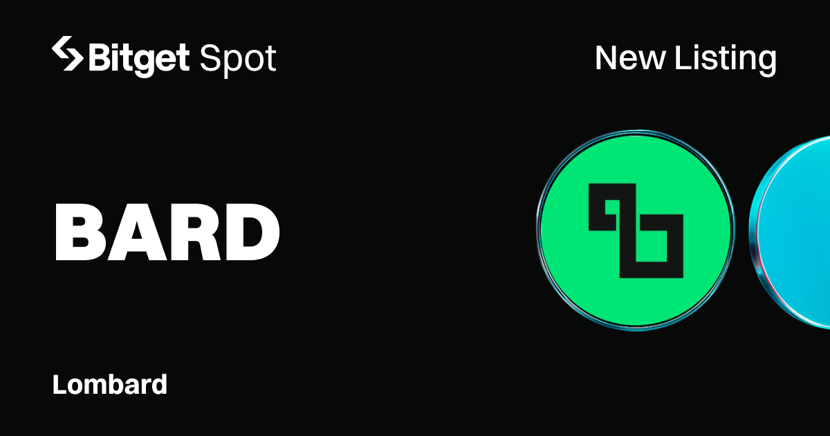 Bitget Lists Lombard (BARD) for Spot Trading 