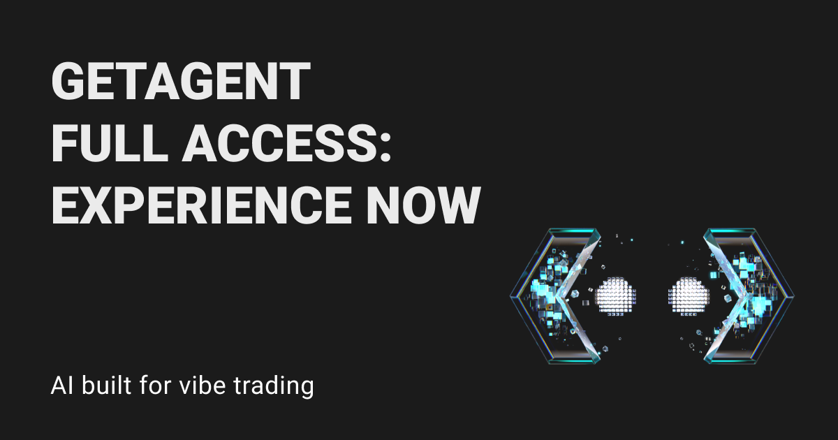 GetAgent, the world's first AI crypto trading assistant, is now open to all—get free access to GetAgent Plus! image 0