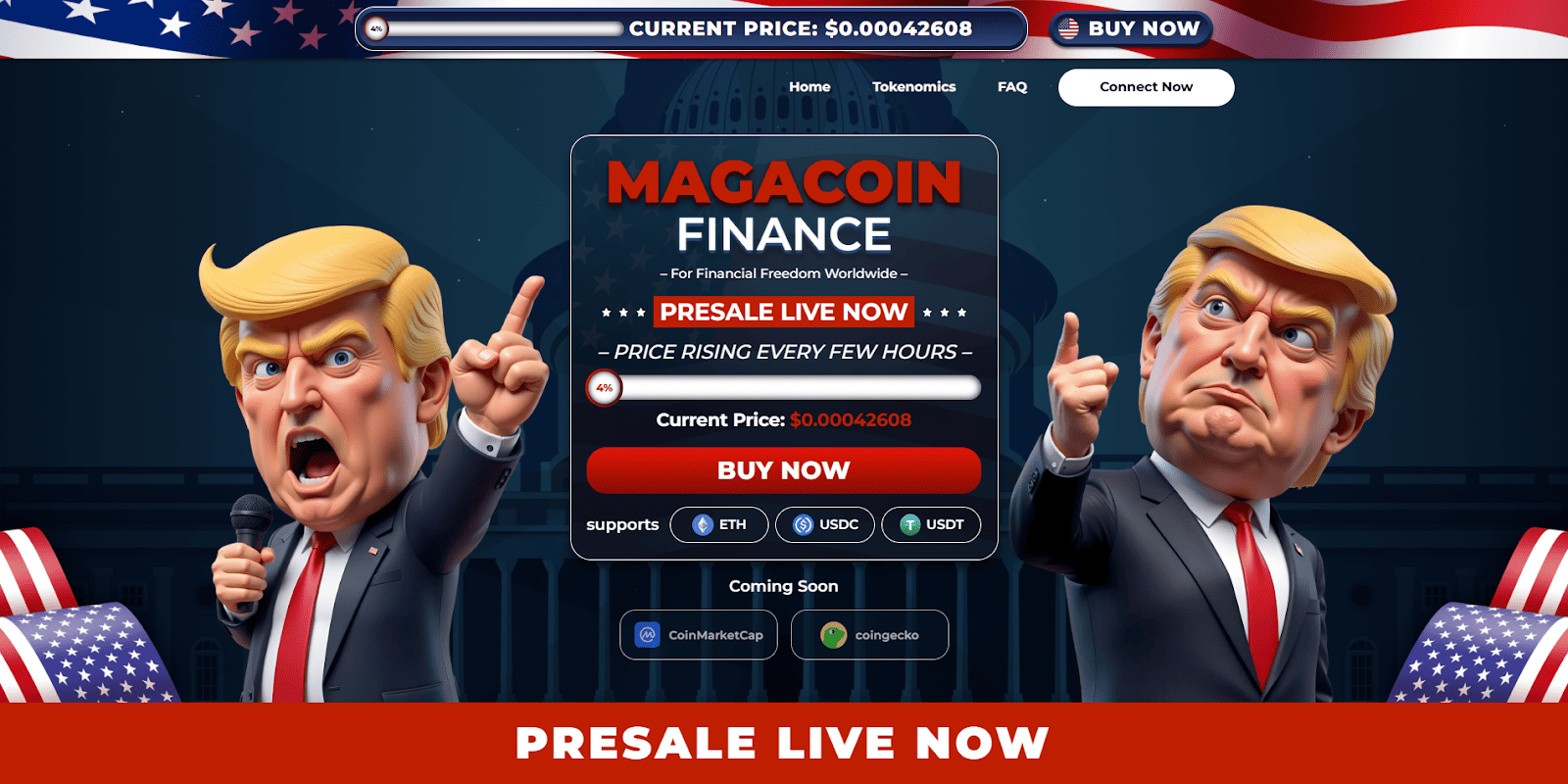 MAGACOIN Finance Presale Guide: What Is $MAGACOIN the Political Meme Coin and How to Buy It? image 2