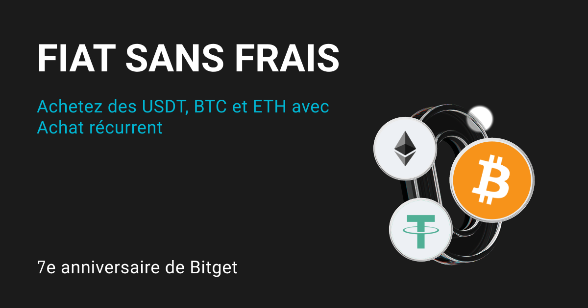 Fiat sans frais – Achetez des USDT, BTC et ETH avec Achat récurrent image 0