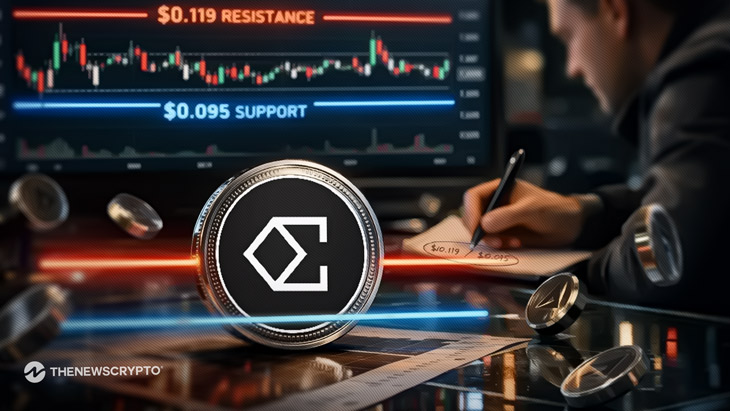 Ethena (ENA) Price Squeezed Between $0.119 and $0.095: Is a Breakout or Breakdown Next?