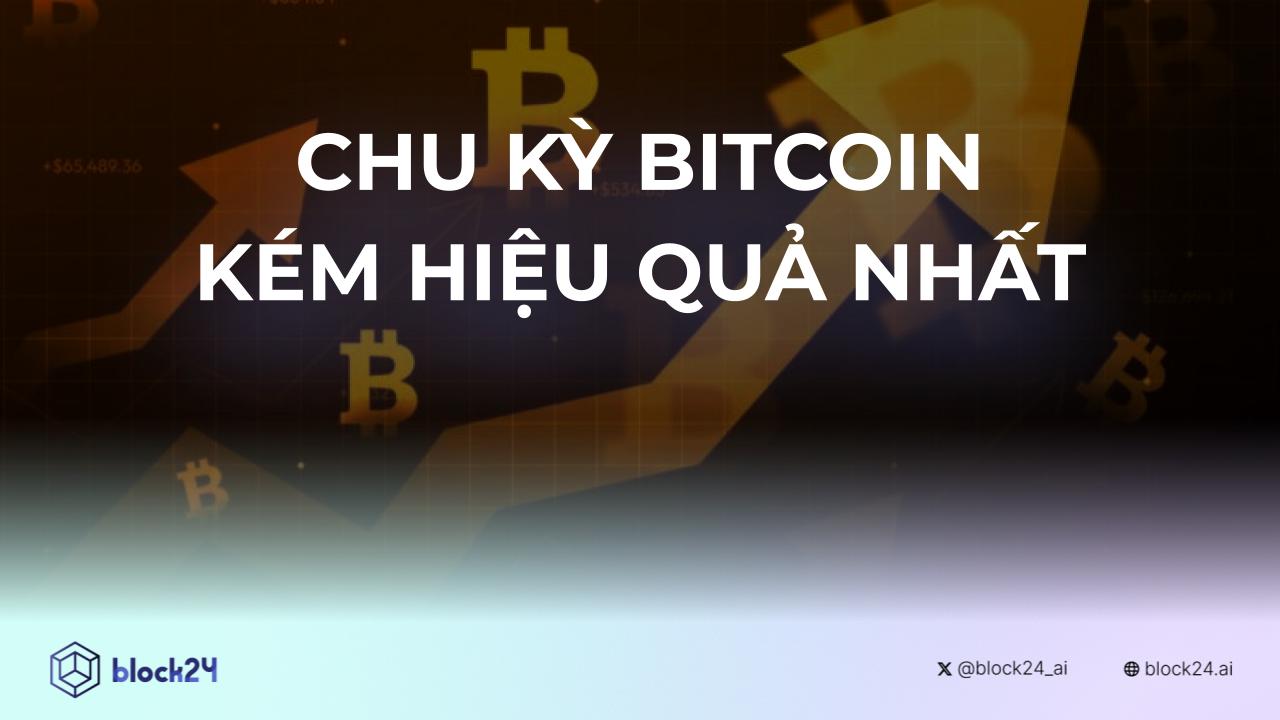 Chu kỳ Bitcoin kém lợi nhuận nhất image 1