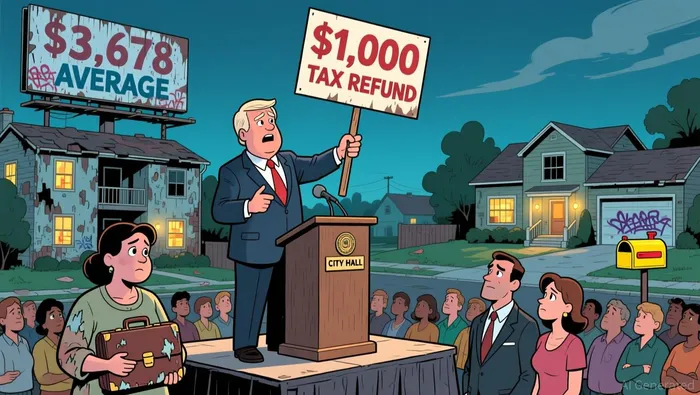 "One Big Beautiful Bill Act Refunds Fall Short of $1,000 Hype, Skewed Toward High Earners"