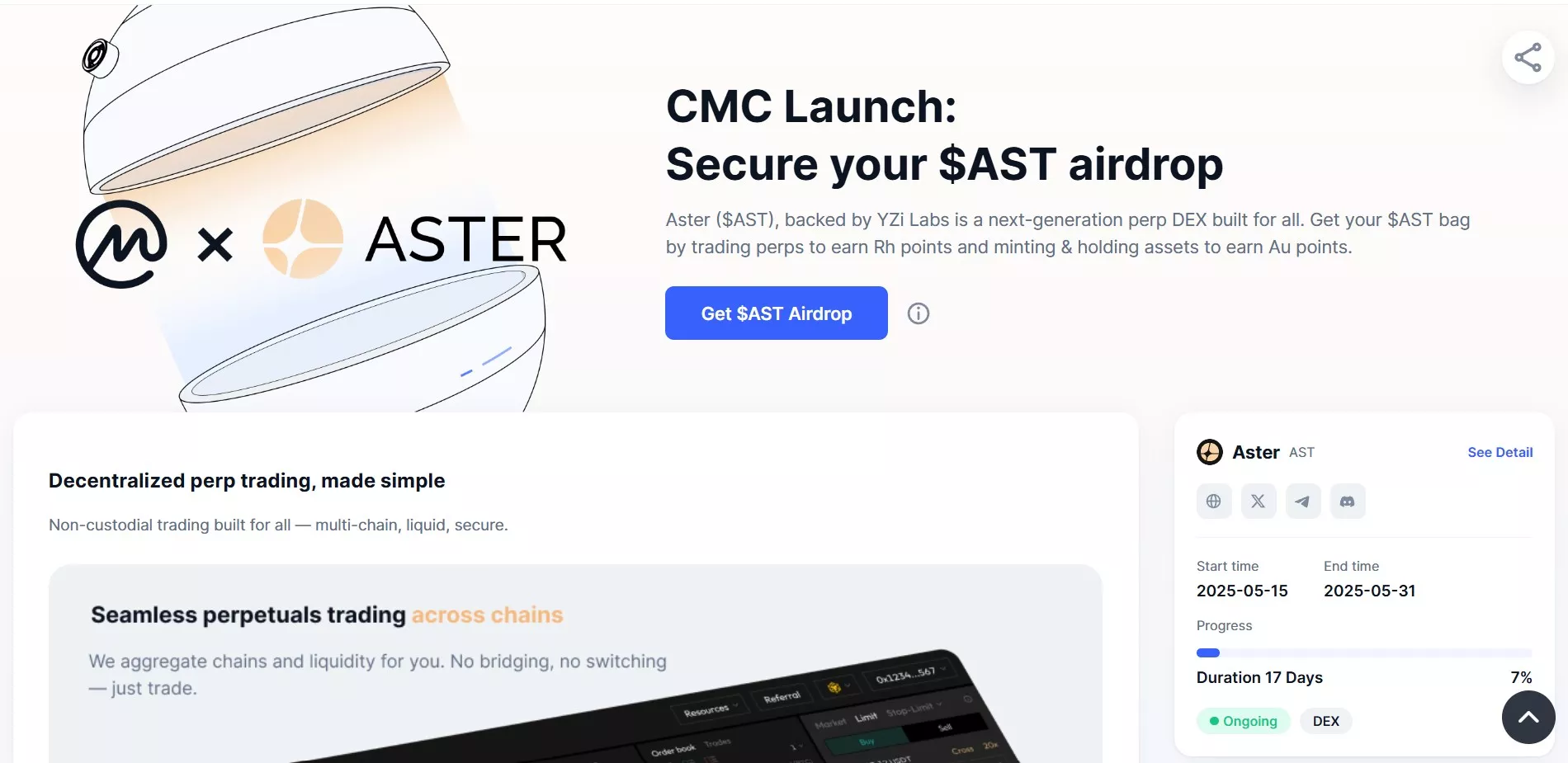 CoinMarketCap lance un outil pour farmer les airdrops — Comment participer ? image 0