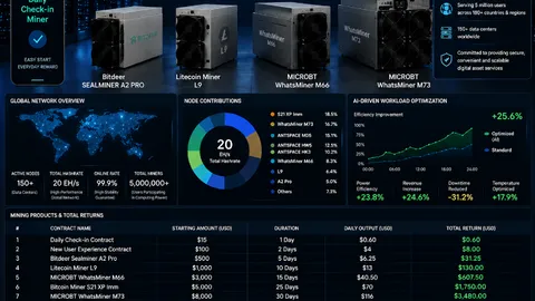 SHR Miner Launches AI-Powered Cloud Mining System, Empowering Investors to Seize New Cloud Mining Revenue Opportunities in 2026
