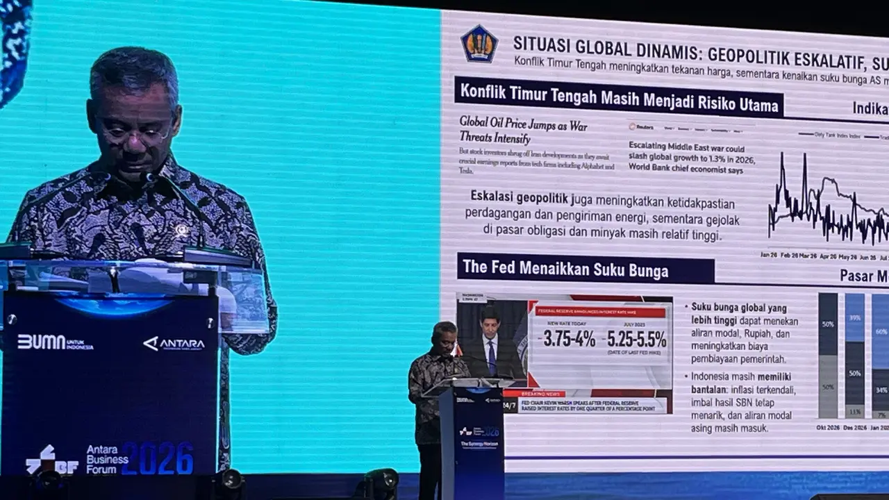 Suahasil Sebut Ekonomi Indonesia Tetap Solid di Tengah Gejolak Global image 0
