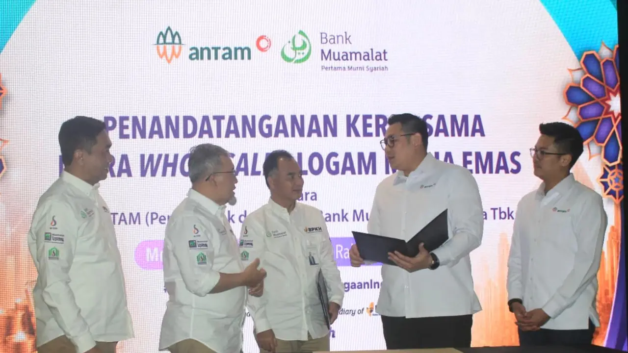 Antam Gandeng Bank Muamalat, Investasi Emas Syariah Makin Mudah image 1