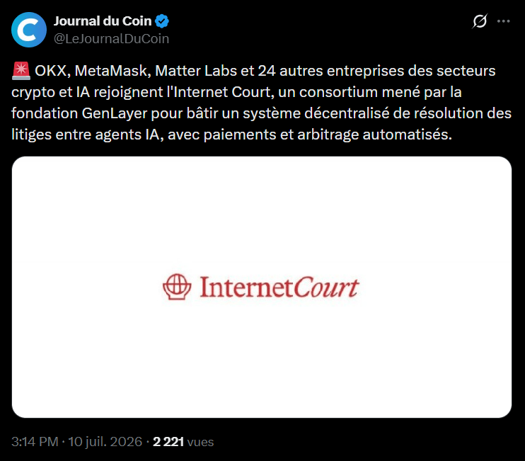 Intelligence Artificielle : Les agents IA auront bientôt leur propre tribunal image 1