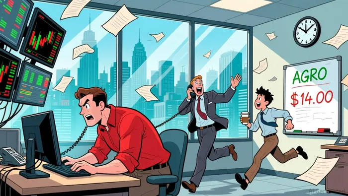 AGRO Breaks Out as Volume Surges — But Can It Hold $14.00? image