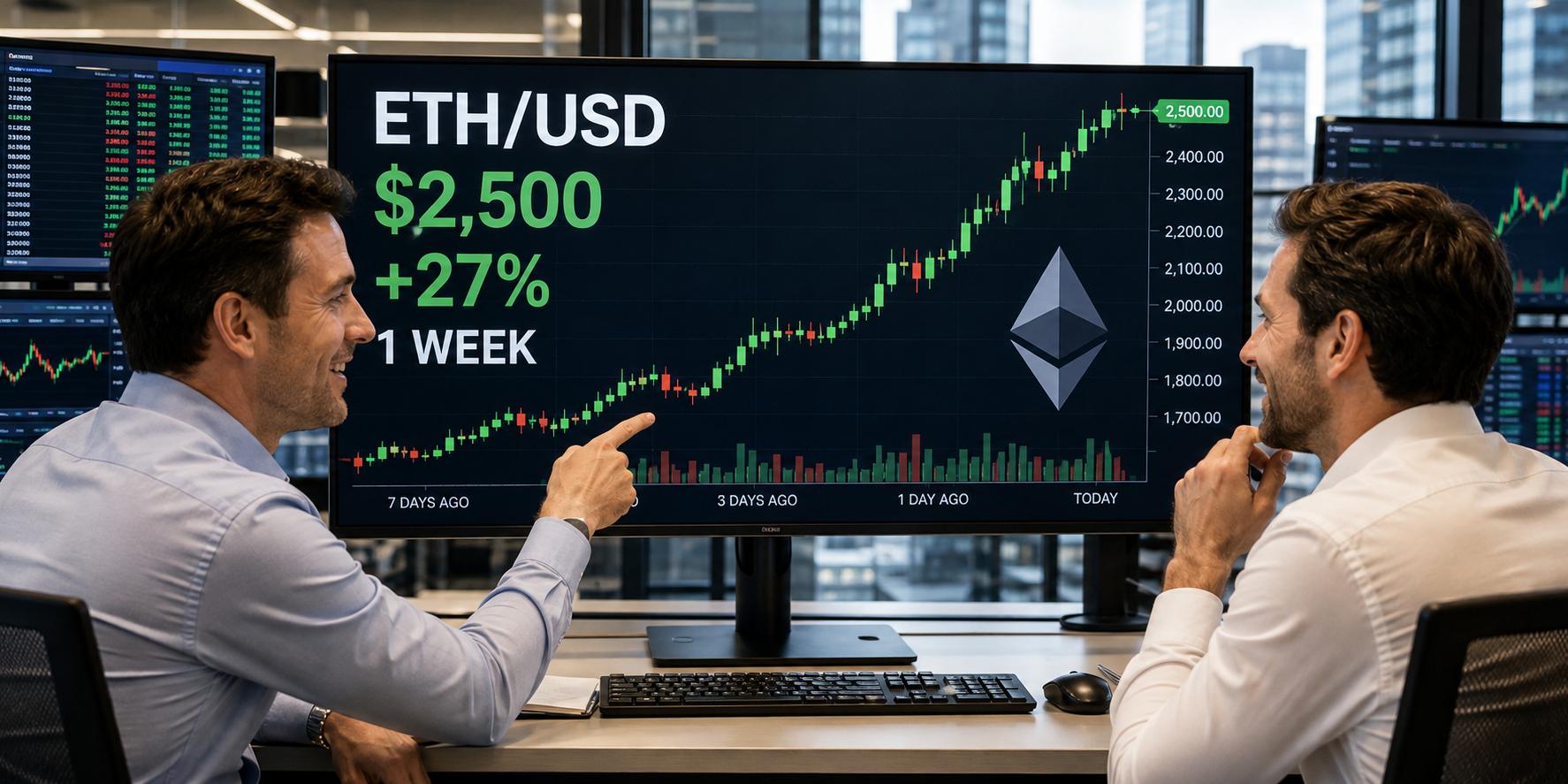 Ethereum price outlook turns bullish as ETF inflows support $2,800 target image 0