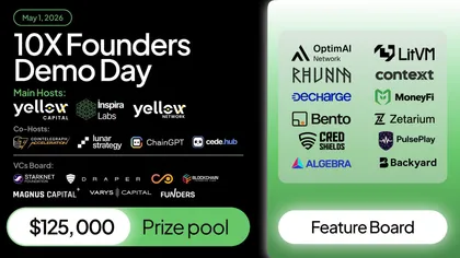10X Founders Demo Day v2.0 opens applications with $150,000+ reward pool