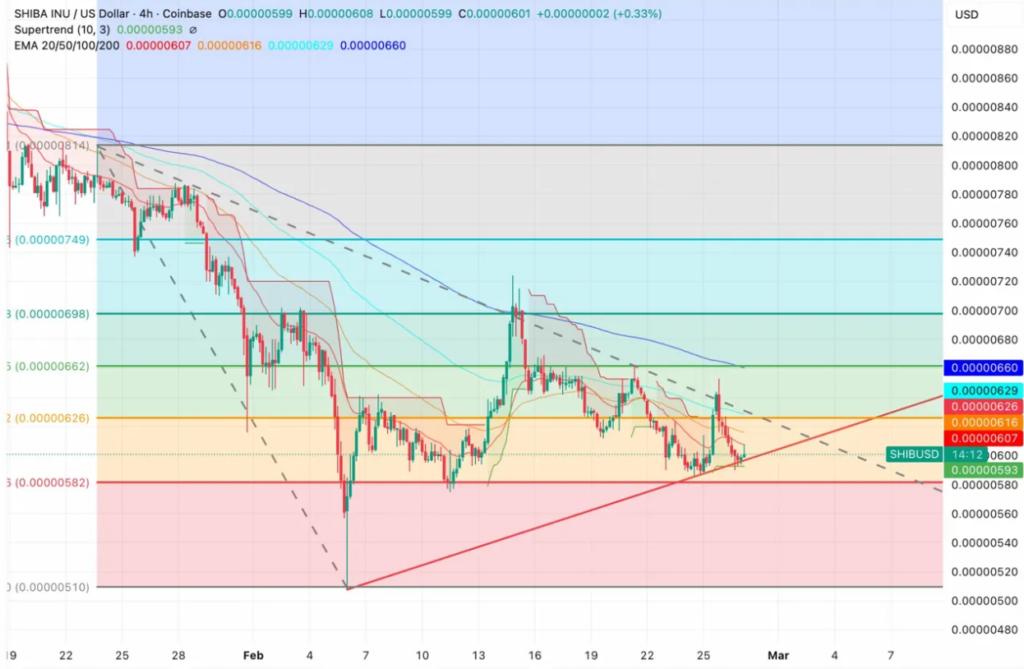 Shiba Inu Burn Rate Crashes as Open Interest Slides 7%