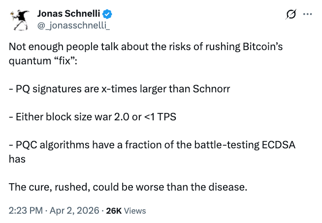 Rushed quantum fix may backfire for Bitcoin, Samson Mow warns