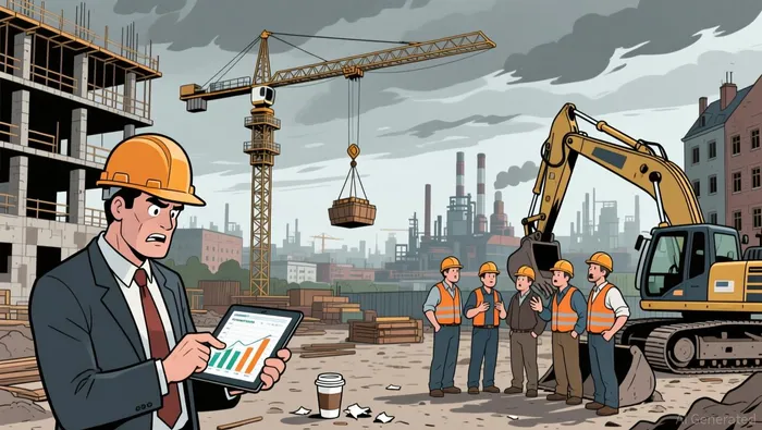 Eurozone Construction Activity Drops Sharply, Heightening Concerns Over Economic Growth