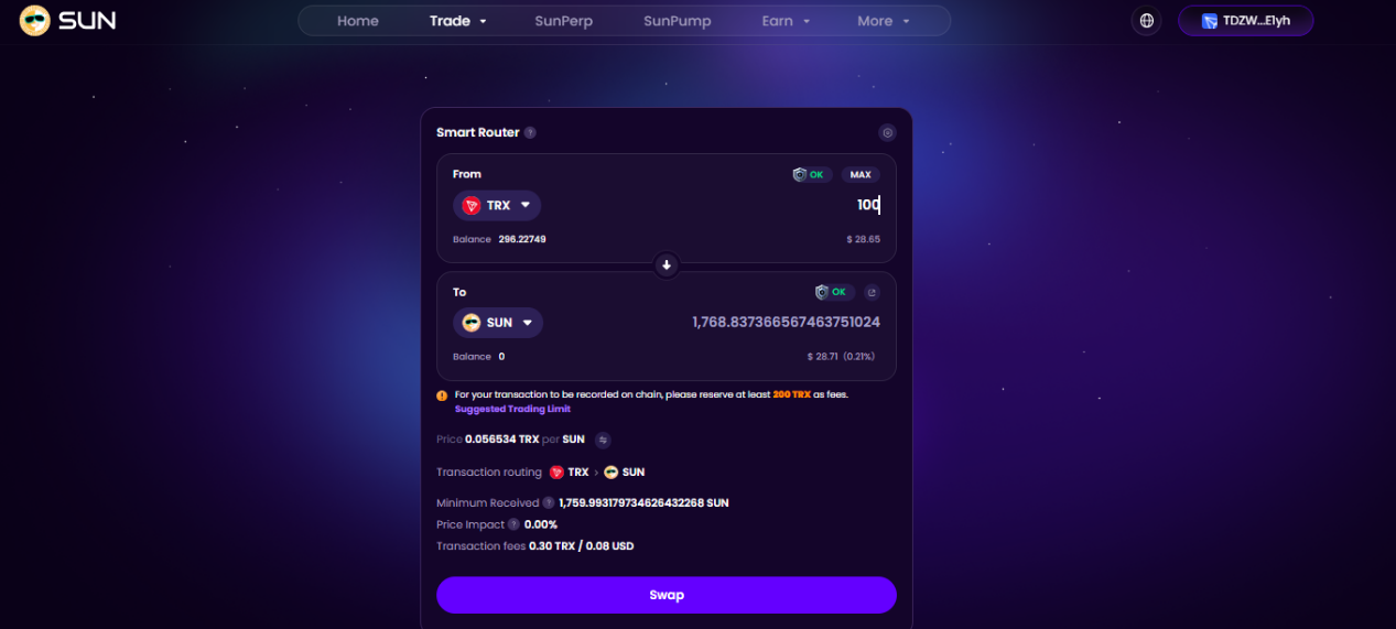 SUN.io 上线 SunSwap V4：六大创新定义新一代 AMM，开启波场 TRON DeFi 可编程新时代 image 1