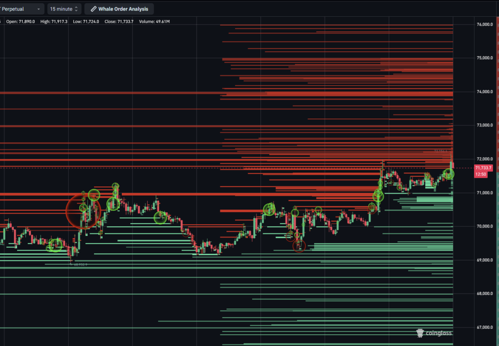 Bitcoin Faces Whale Sell Walls Near $74K—Here’s Where BTC Price May Head Next image 0