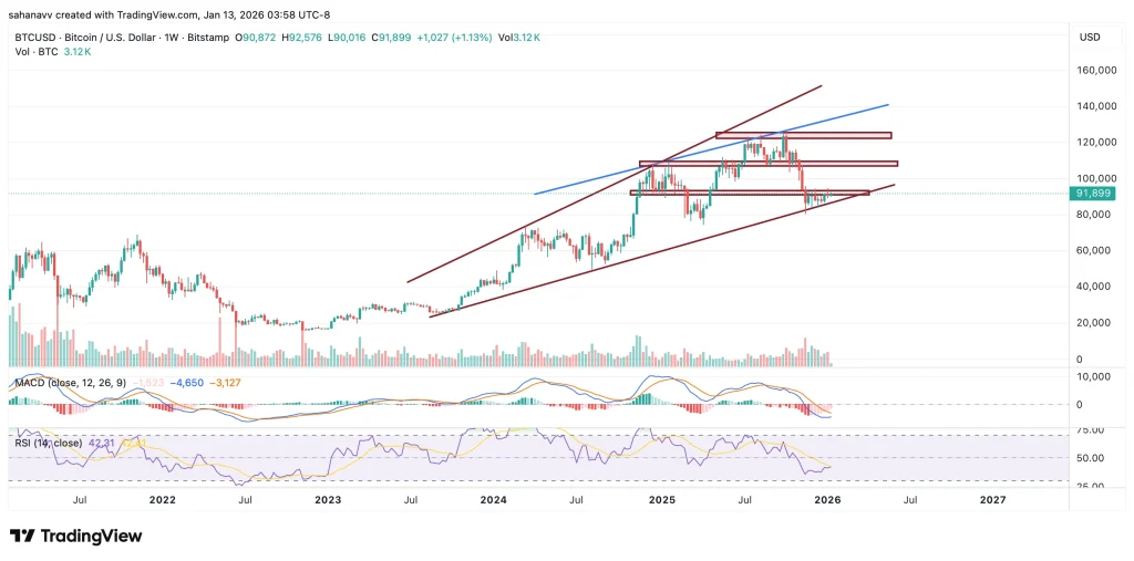 Sell Pressure Fades as Bitcoin Price Consolidates Above $91,000—Is $100K Next? image 1