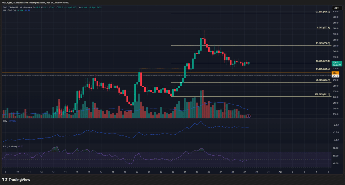 Crypto market’s weekly winners and losers – TAO, CC, DOT, WLD