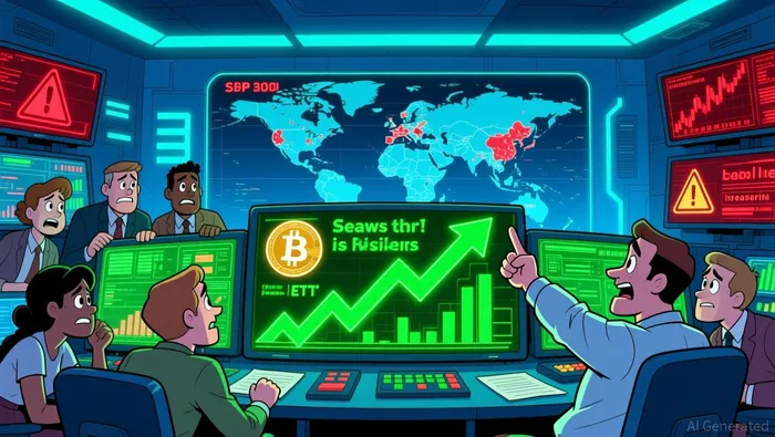 Bitcoin Movement Amid Geopolitical Tensions: Casey's Caution Compared to ETF Facts